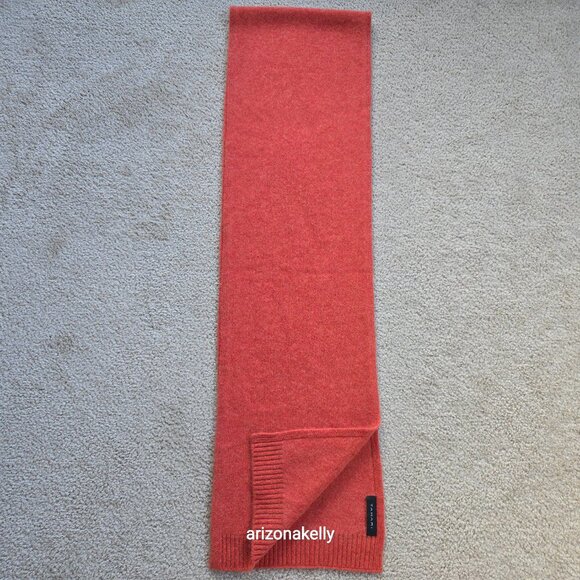NWOT Tahari Cashmere in Heather Orange Pink - Picture 2 of 16